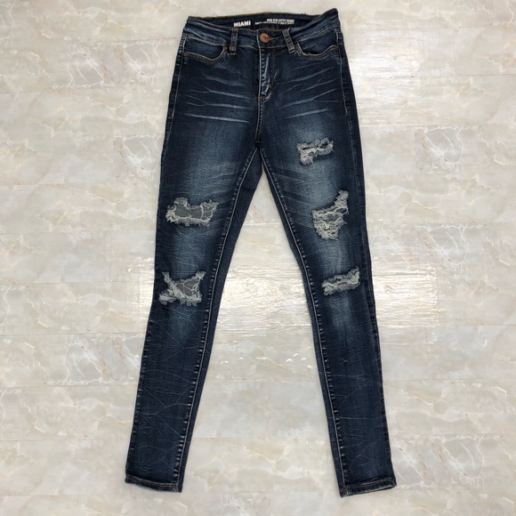 SWS Miami High Rise Super Skinny Jeans Size 1 - Picture 1 of 5